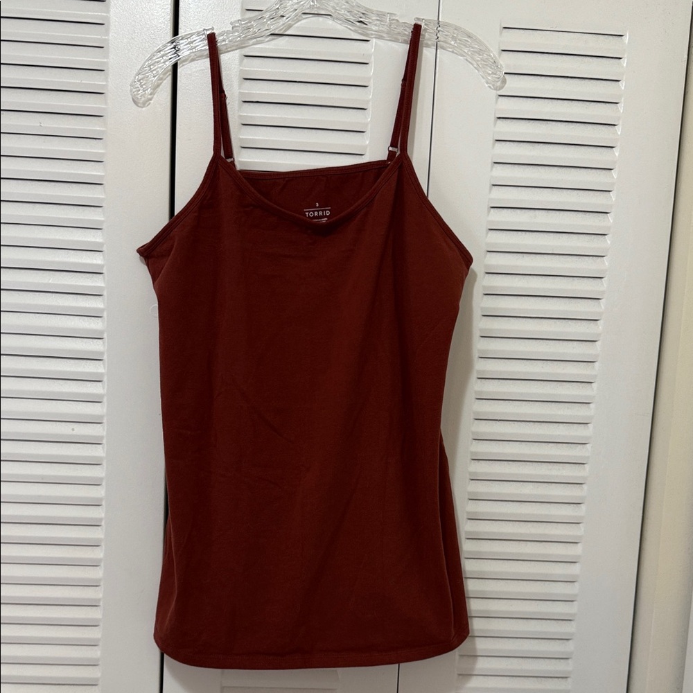 Torrid Brown Camisole Tank Top